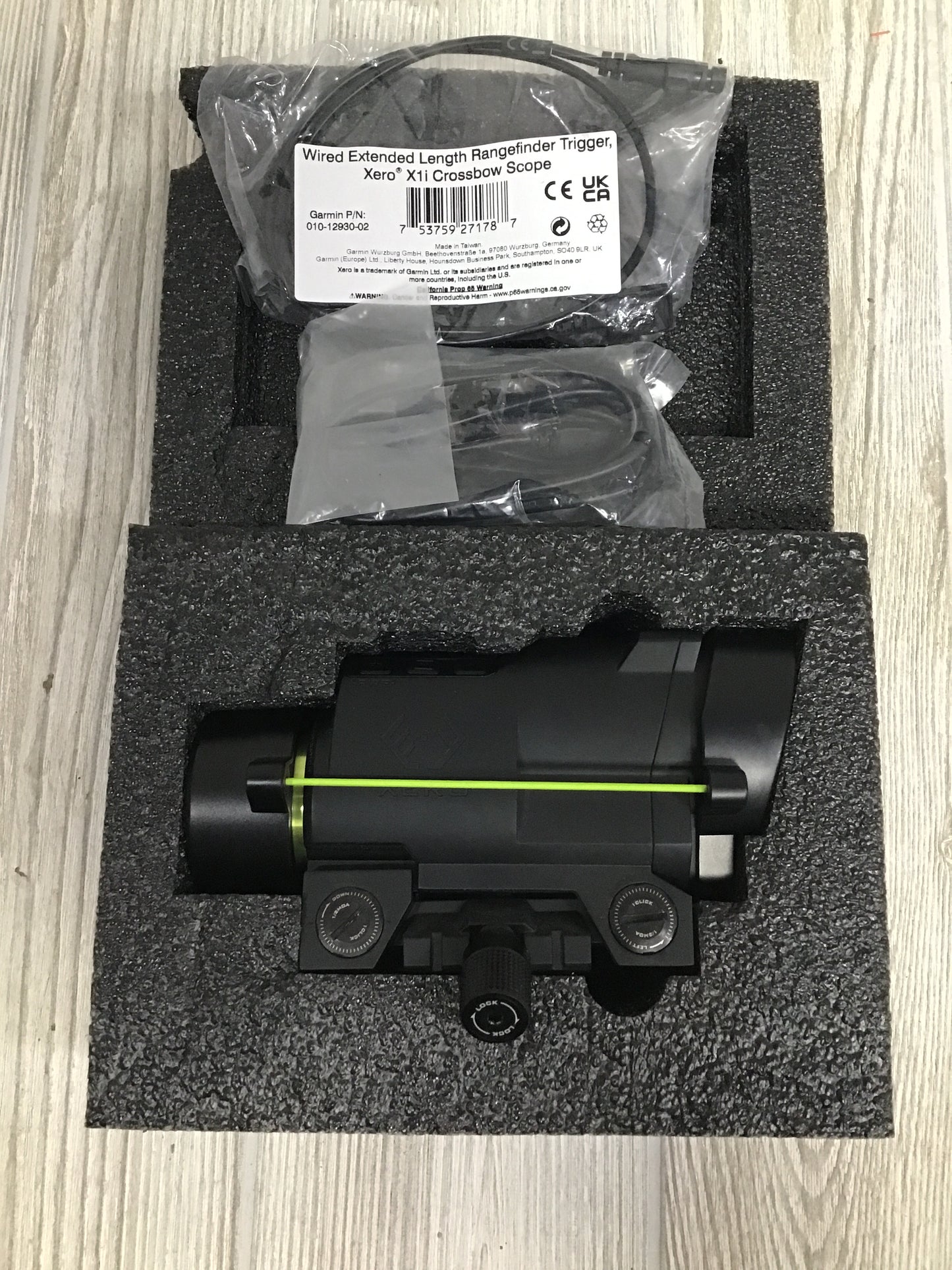 Used Garmin Xero X1i Crossbow scope