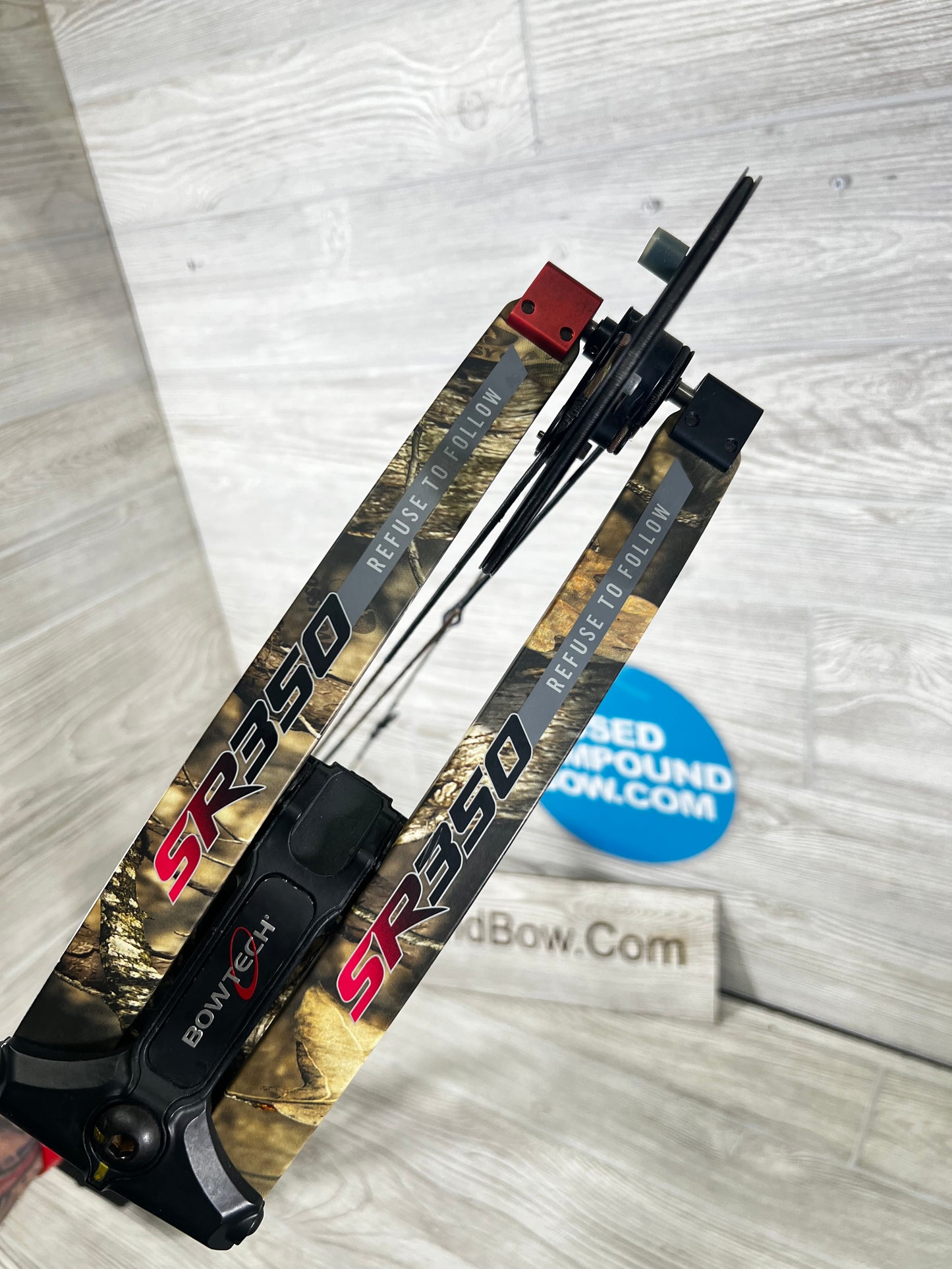 Used Bowtech SR350 Right Hand Mossy Oak Camo