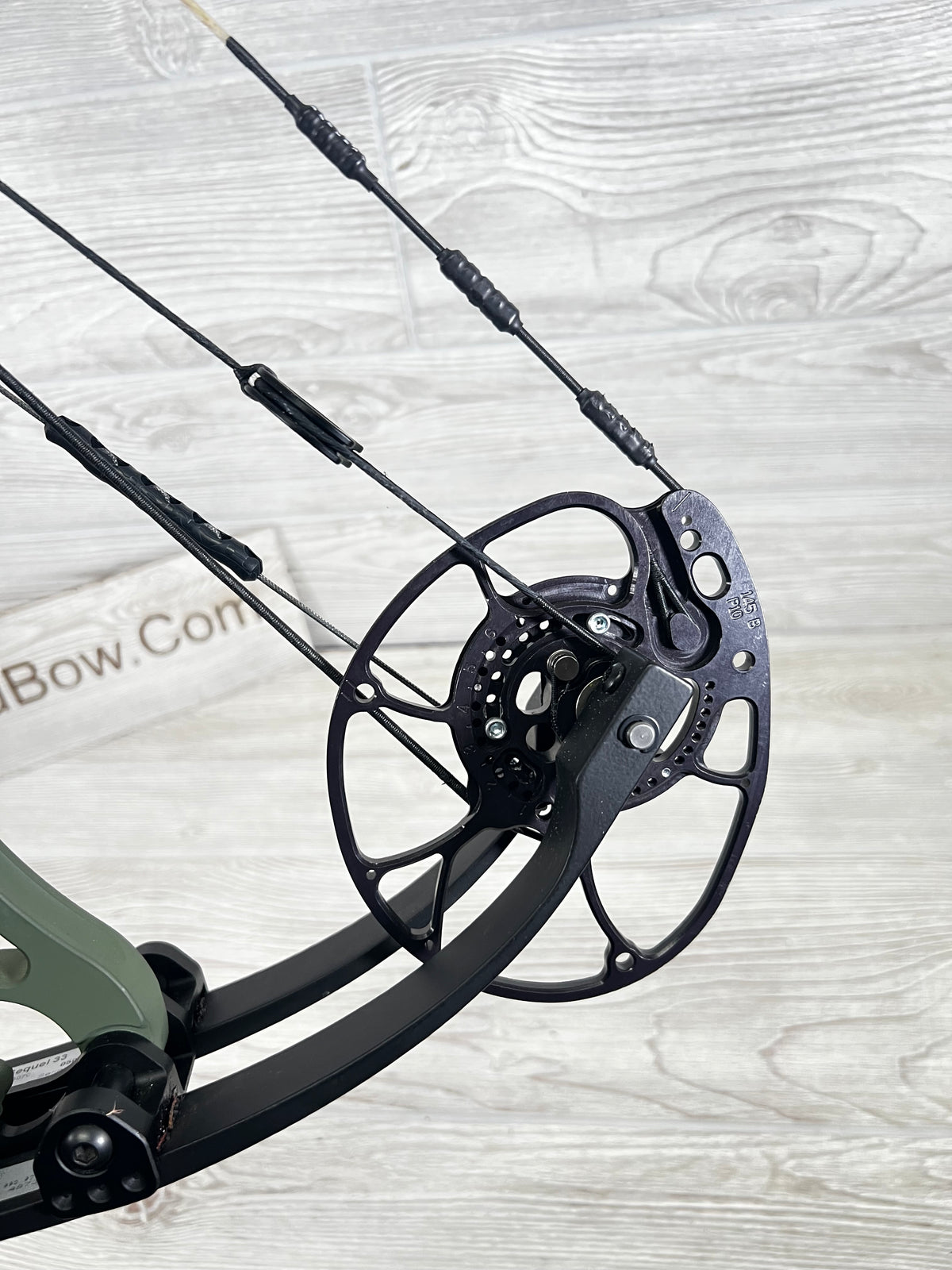 Darton Sequel 33 OD Green Black Limbs Right Handed 60-70# Package