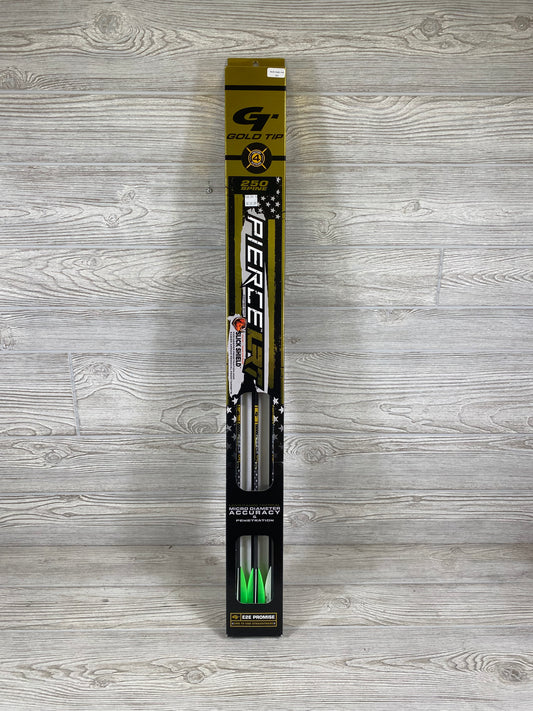 Gold Tip Pierce LRT 250 Spine 6pk new