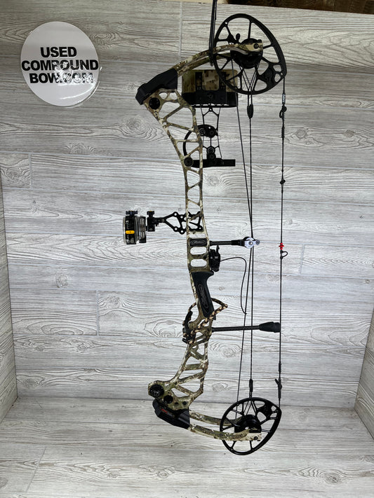 Used Mathews Traverse Right Handed 50-60lb Sub Alpine LOADED Package