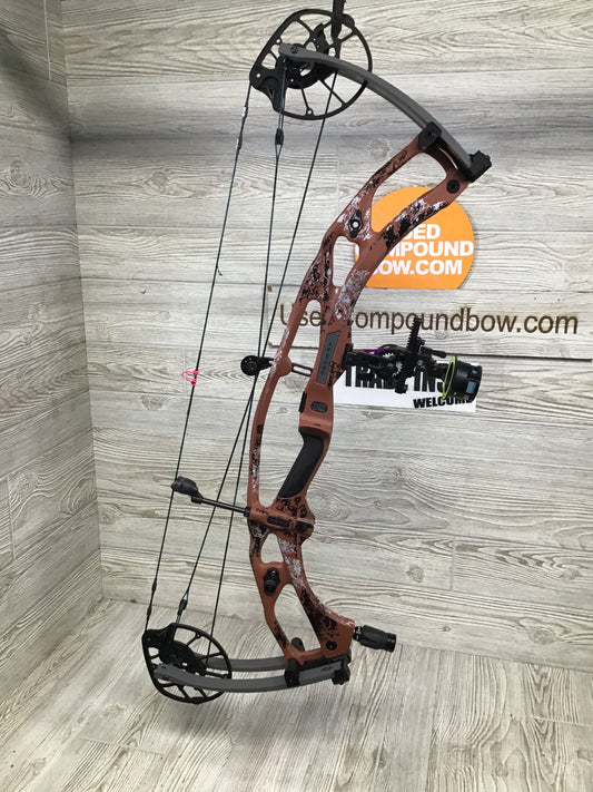 Hoyt RX-10 Ultra Left Handed Georgia Clay with Tombstone limbs 70-80# 30.25-31"