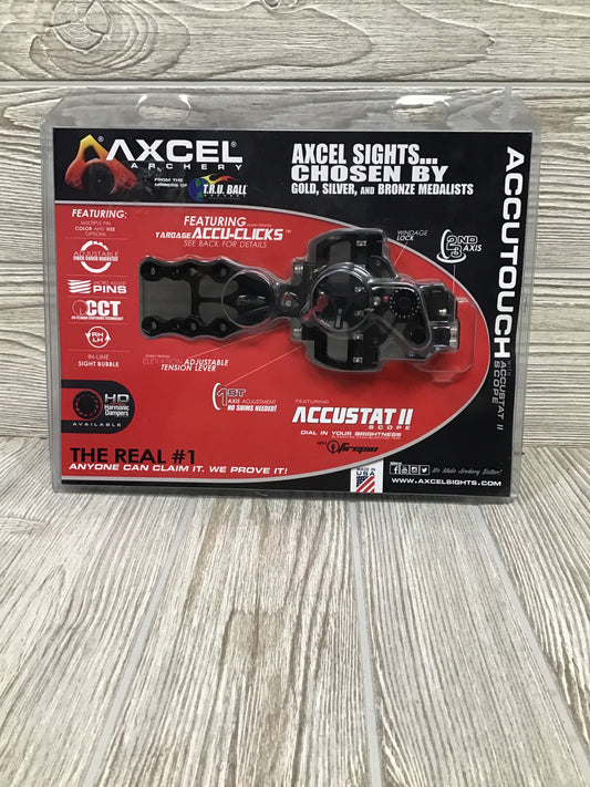 Axcel Accutouch Carbon Pro 3 Pin Slider .019 Right Hand