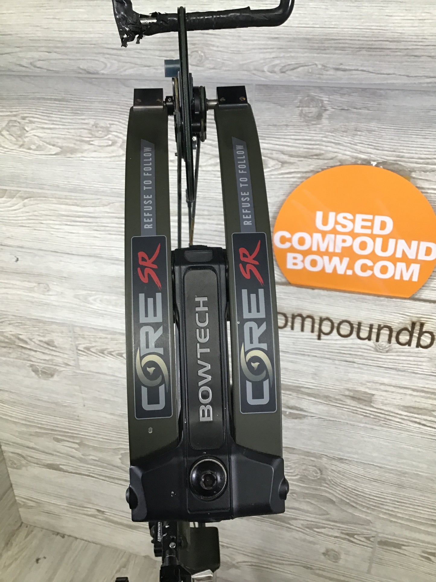 Used Bowtech Core SR 60-70lbs 29" Right Hand OD Green Package