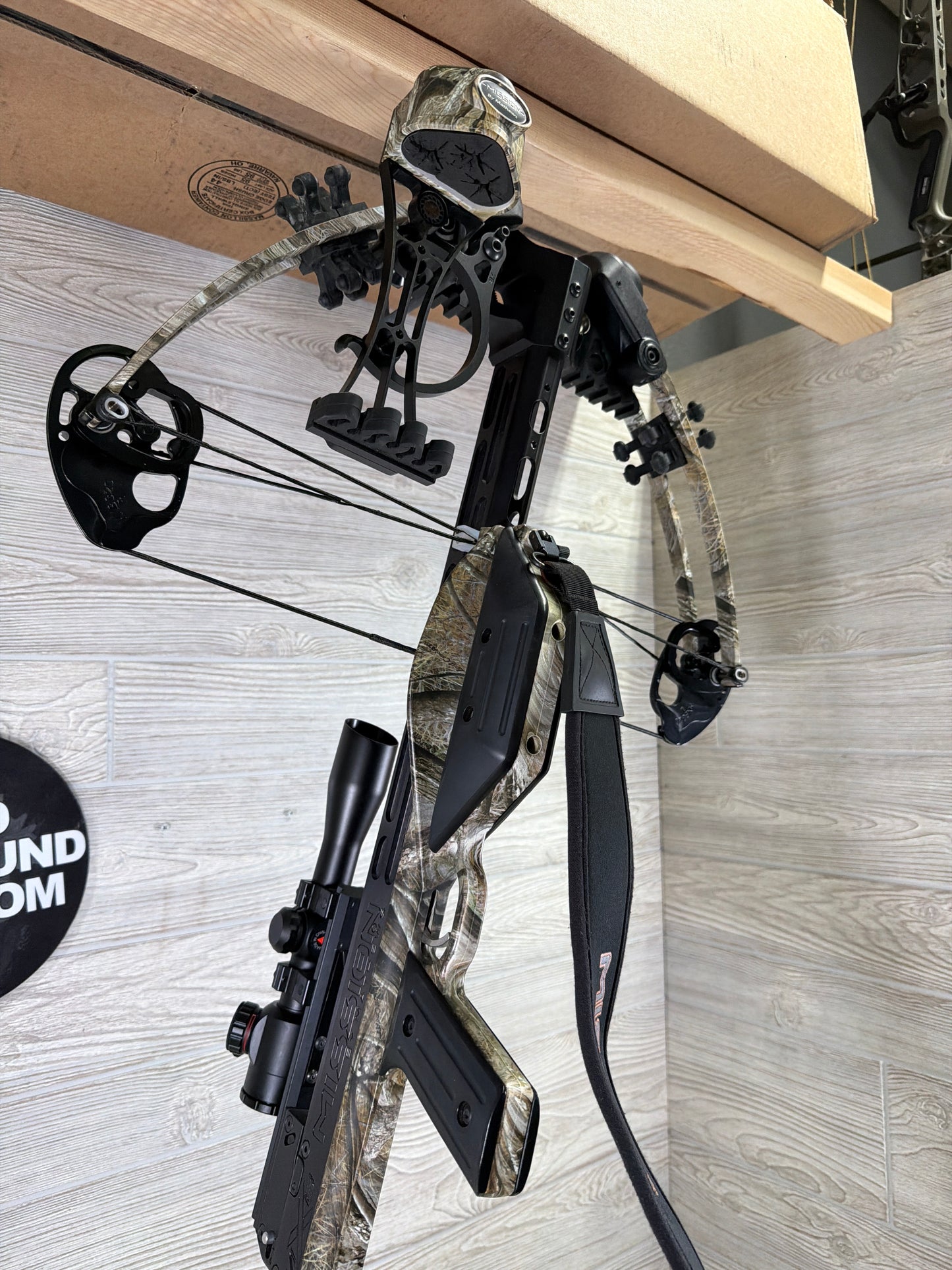 Used Mission MXB 320 Camo Crossbow Package