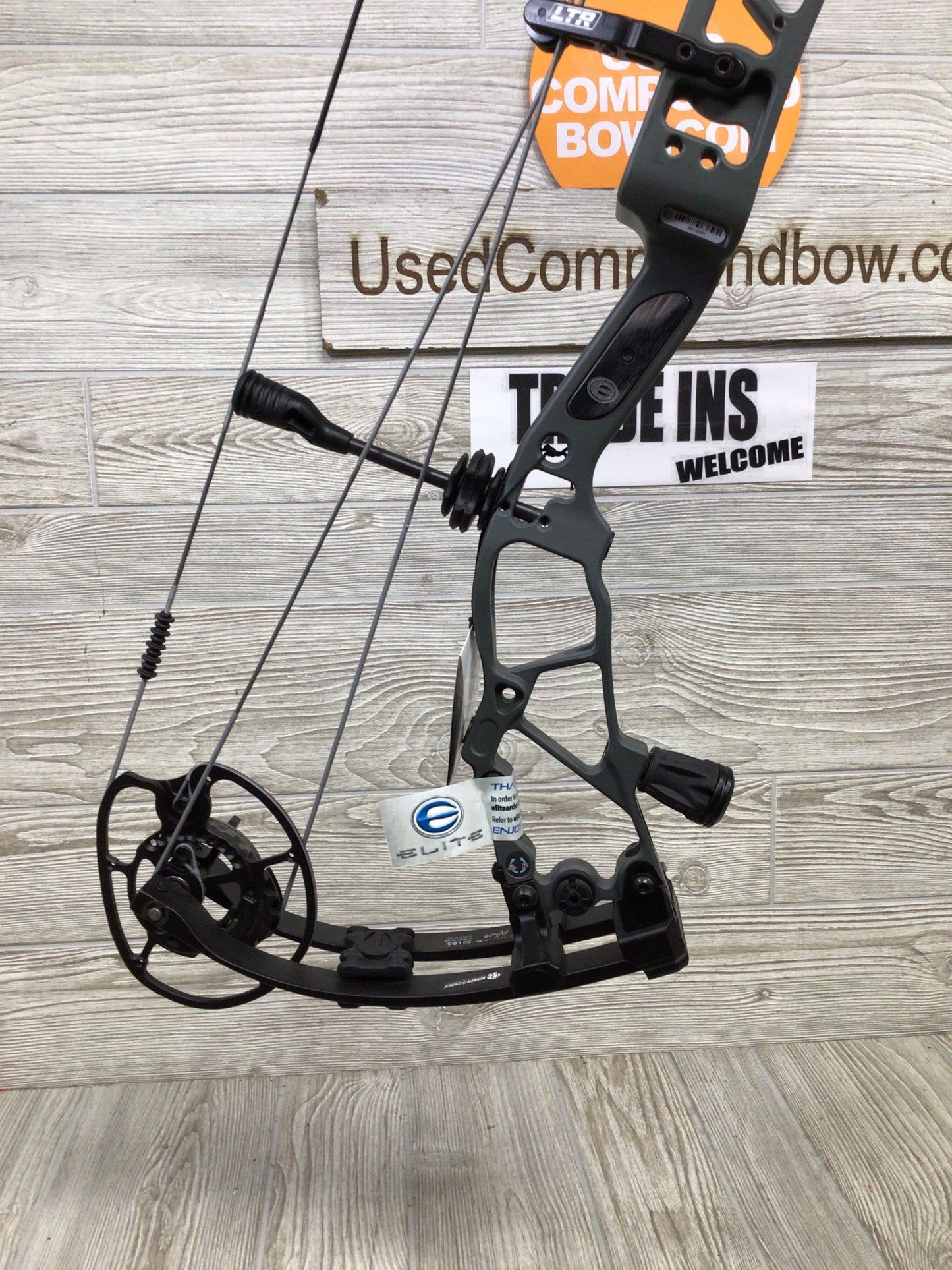 Elite Allure Right Handed Slate Gray 40-50lbs 27" Bow