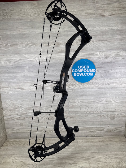 Used PSE Mach 33 ec2 Black Left Handed gas systm x strings