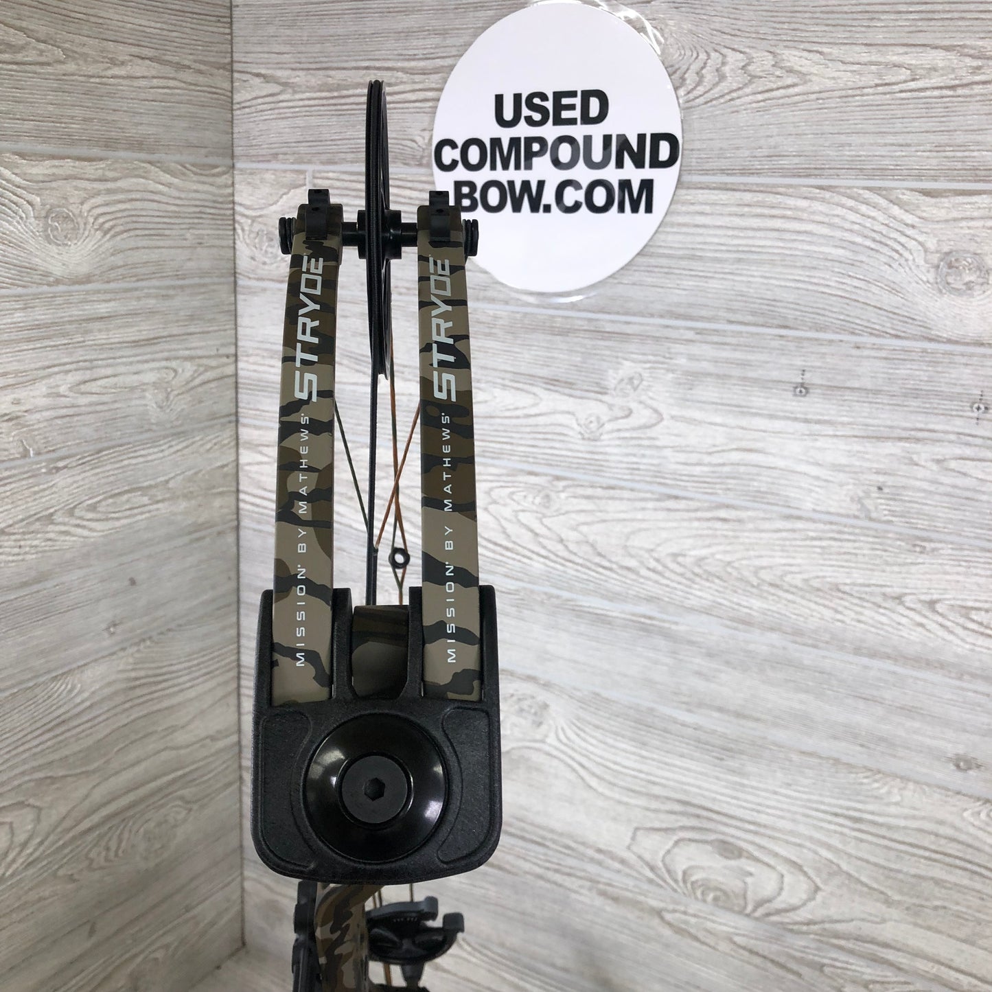 Used Mission Stryde RH bottomland 50-70# package