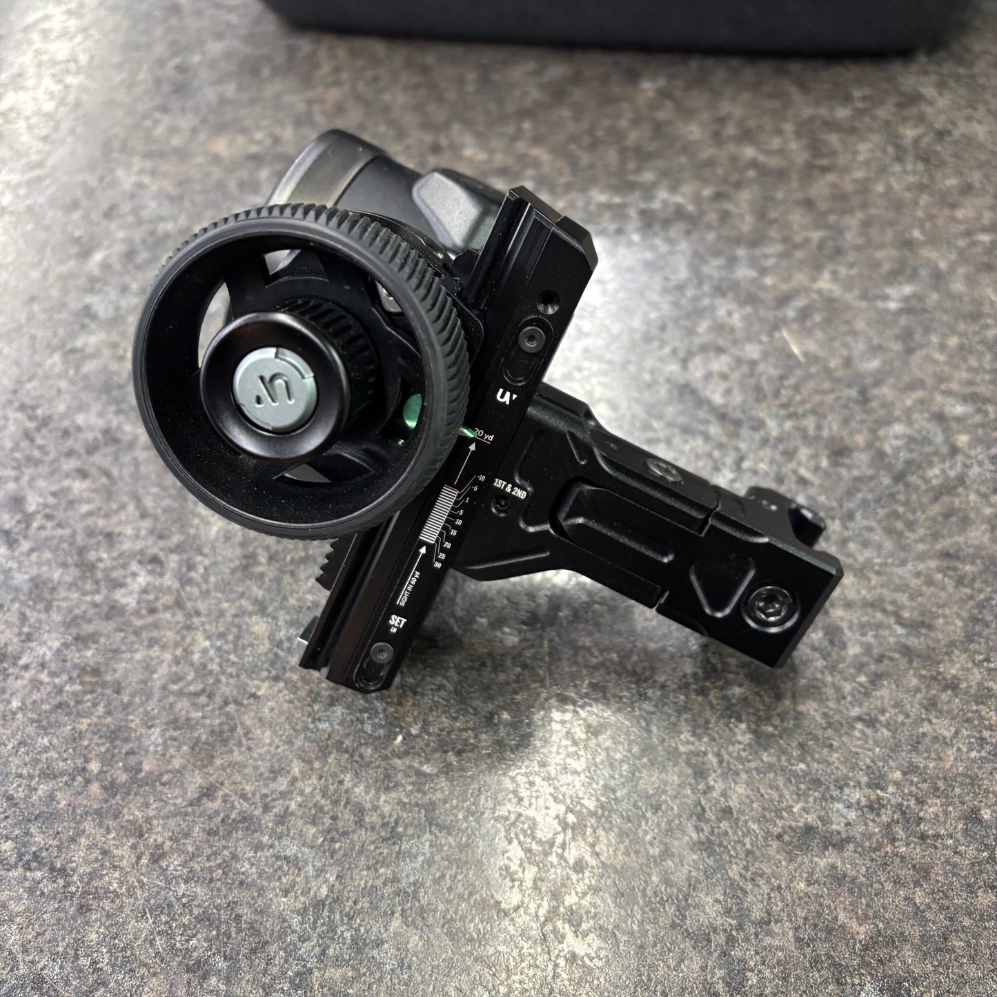Used Ultraview UV Slider 2 Picatinny Mount Left Handed 1, 3, and 5 Pin Cartridges