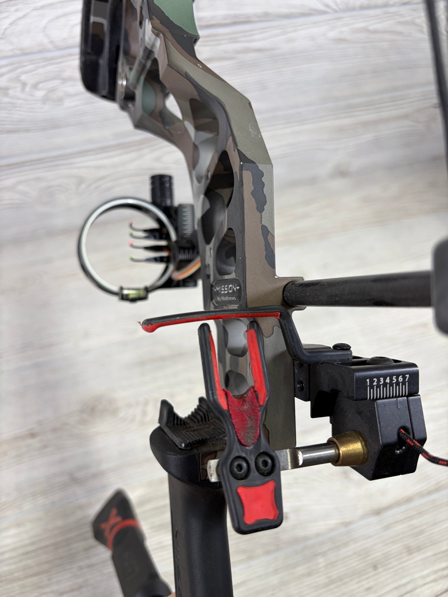 Used Mission Hammr Right Handed Camo Package