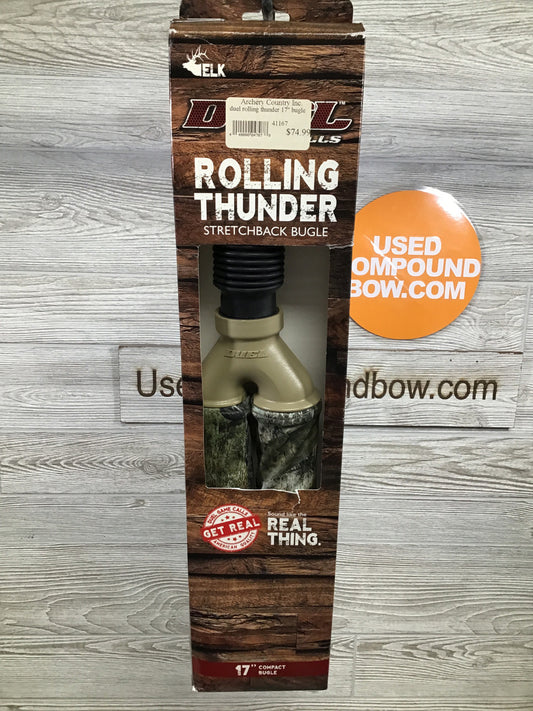 Duel Game Calls Rolling Thunder 17" Compact Strechback Bugle Series