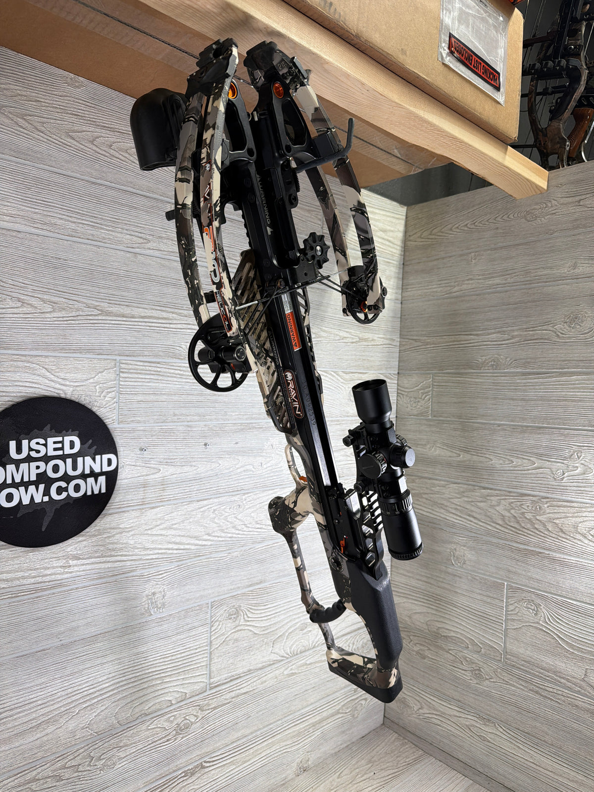 Used Ravin R10 Camo Package Crossbow with NEW STRINGS