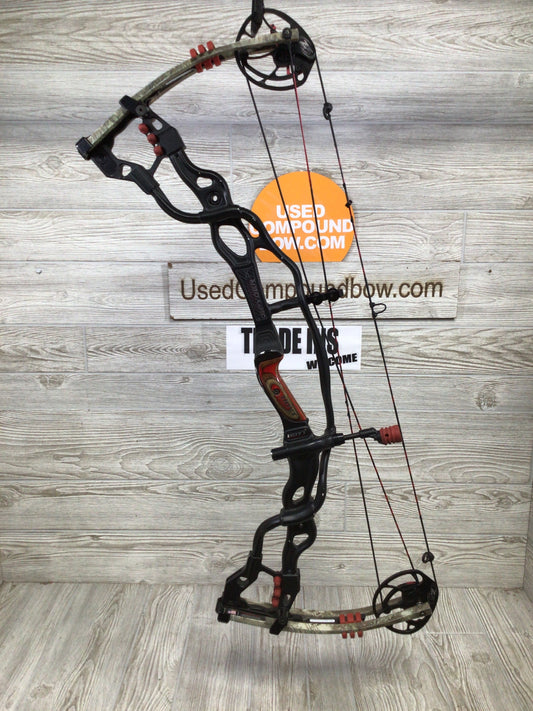 Hoyt Spyder Turbo Black/ Camo Limb Right Handed 70-80#