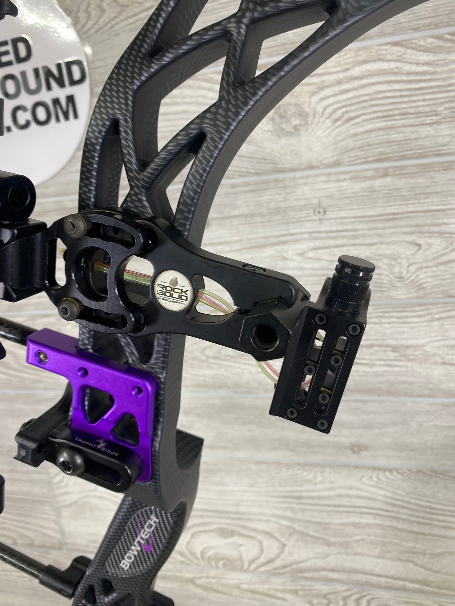 Used Bowtech Carbon Rose Right Handed Bow Pkg