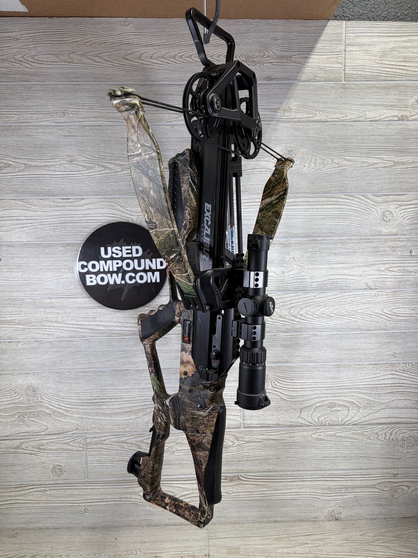 New Excalibur Hybrid X Crossbow Package with ChargerX Integrated Crank