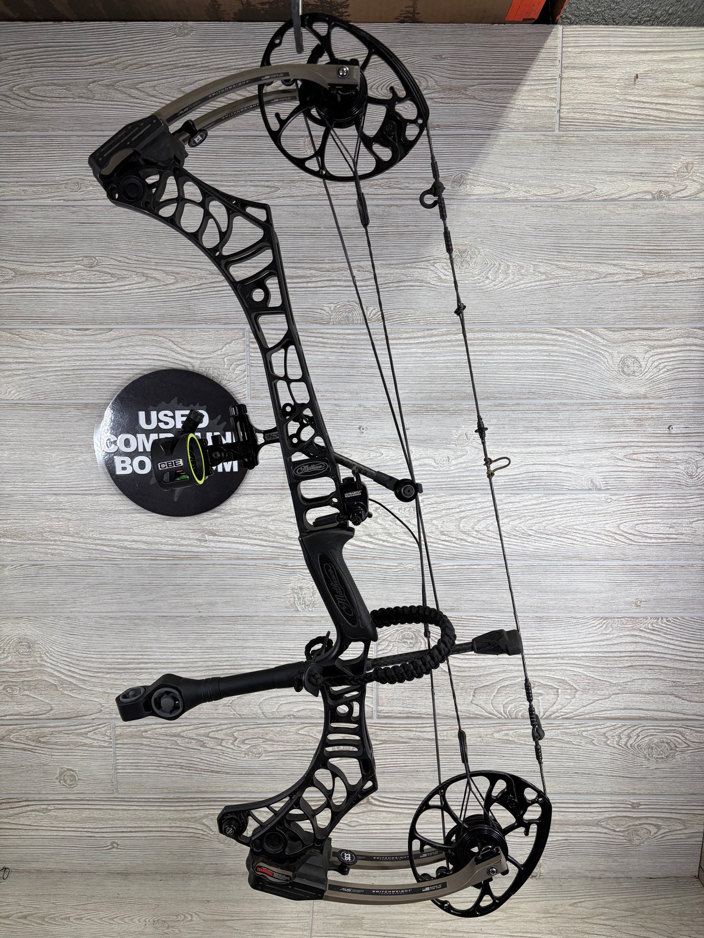 Used Mathews V3X 29 Black Right Handed Pkg
