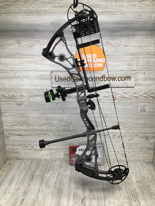 Bowtech Core SR 60-70lbs Right Hand Smoke Gray LOADED Package