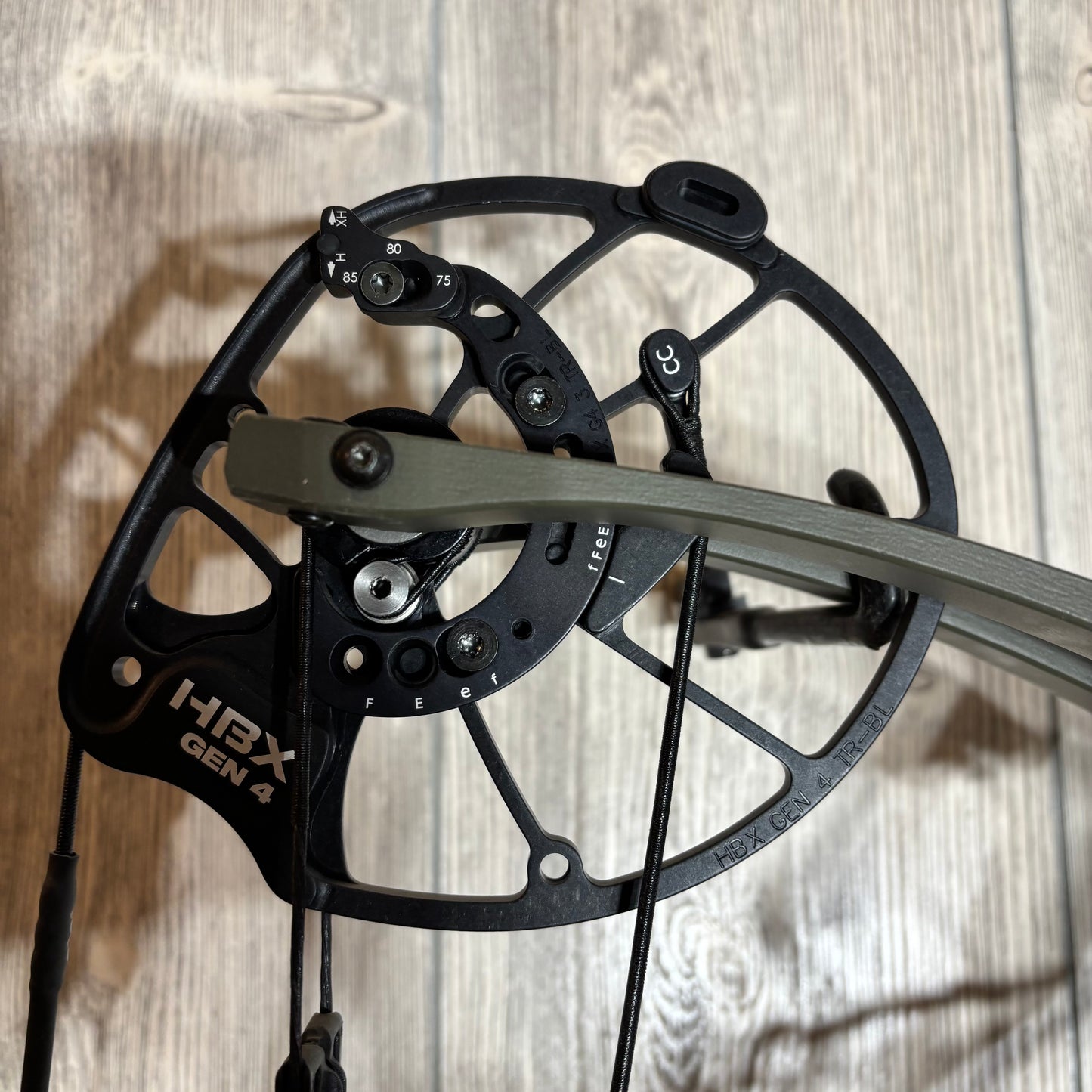 Used Hoyt Alpha AX-2 29 RH Wilderness 60lbs