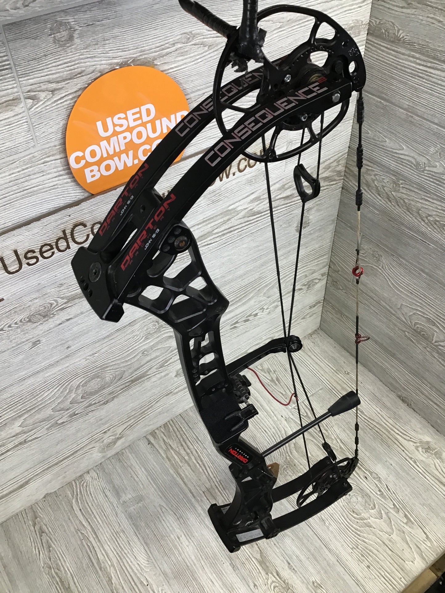 Used Darton Consequence 2 Black Right Handed 50-60#