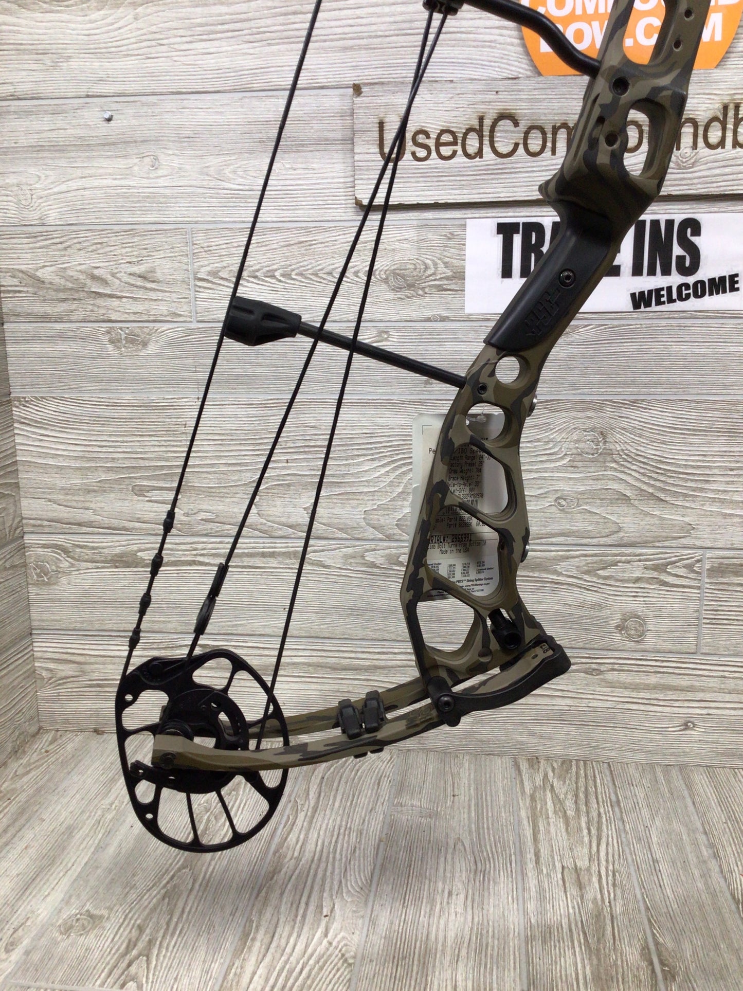 PSE Drive NXT Right Handed 24-31" 60-70lbs Bottomlands Bow
