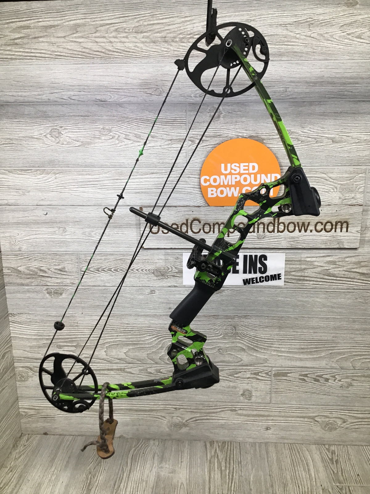 Used Mission Craze Right Handed Green Splash 19-30"/ 15-70#