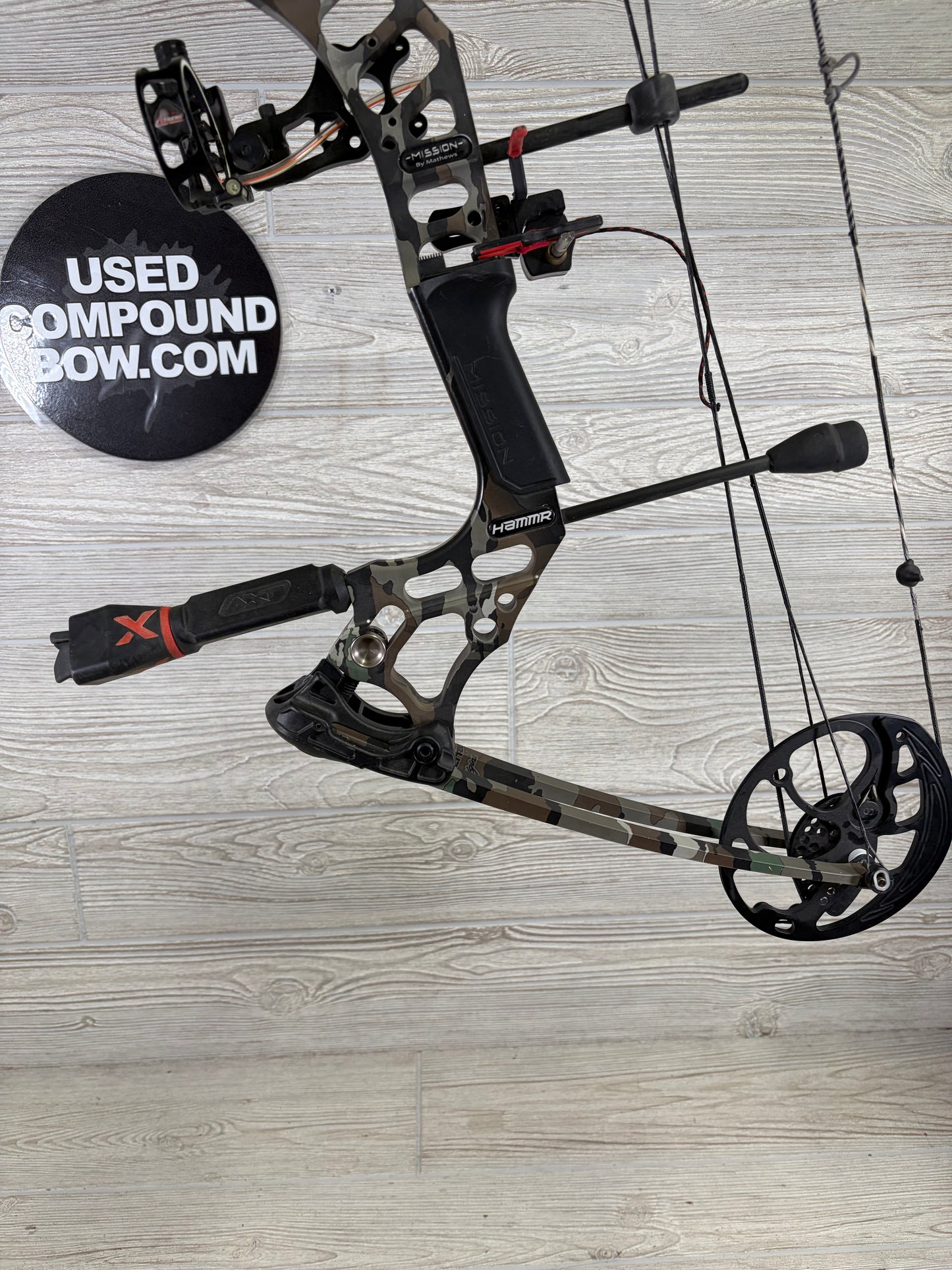Used Mission Hammr Right Handed Camo Package