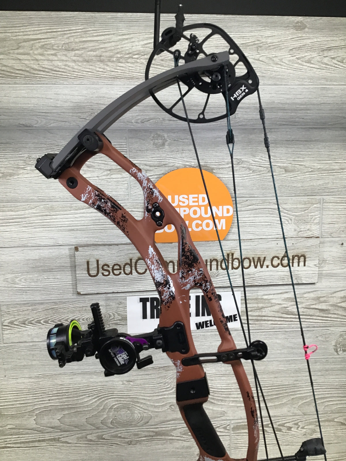 Hoyt RX-10 Ultra Left Handed Georgia Clay with Tombstone limbs 70-80# 30.25-31"