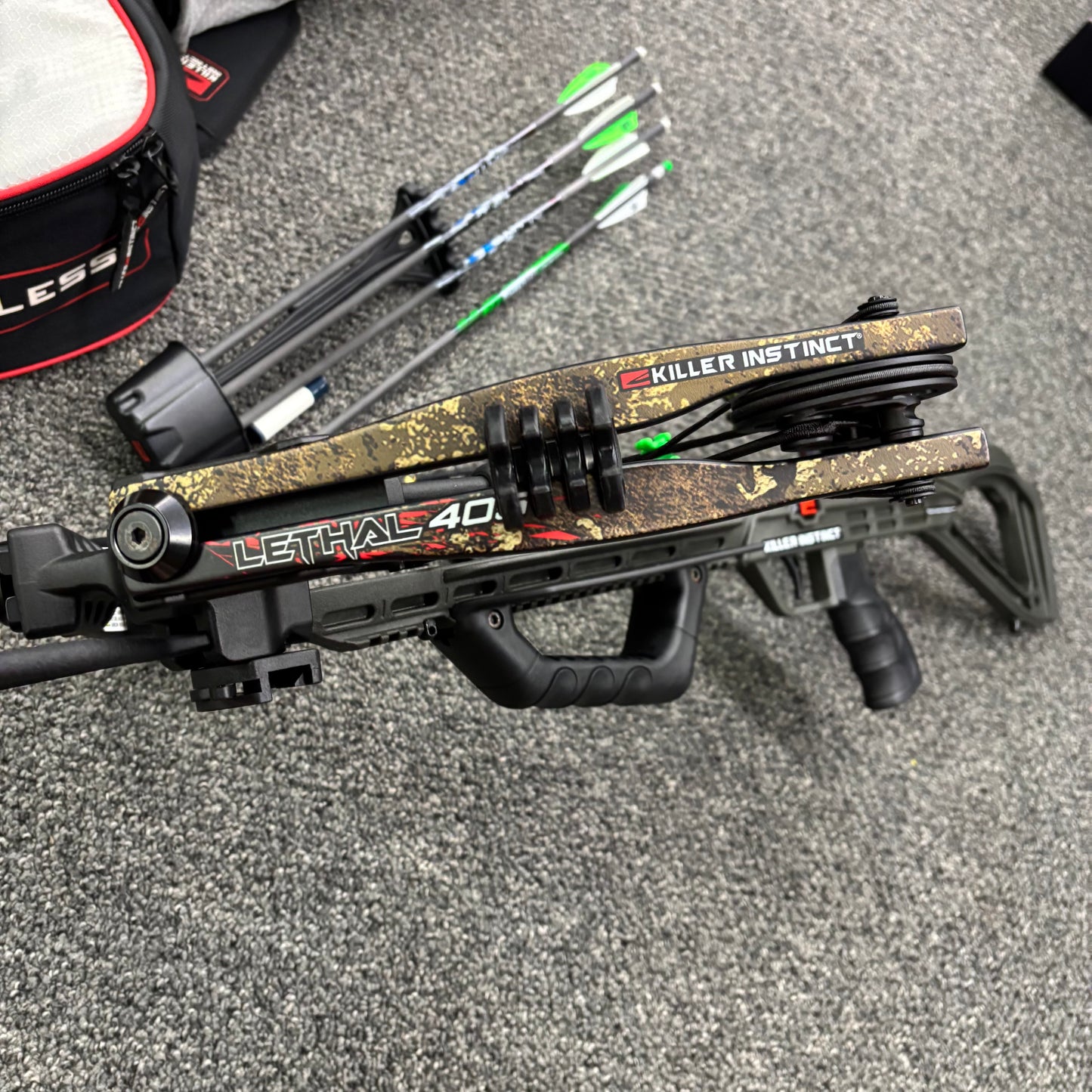Used Killer Instinct Lethal 405 Crossbow Package