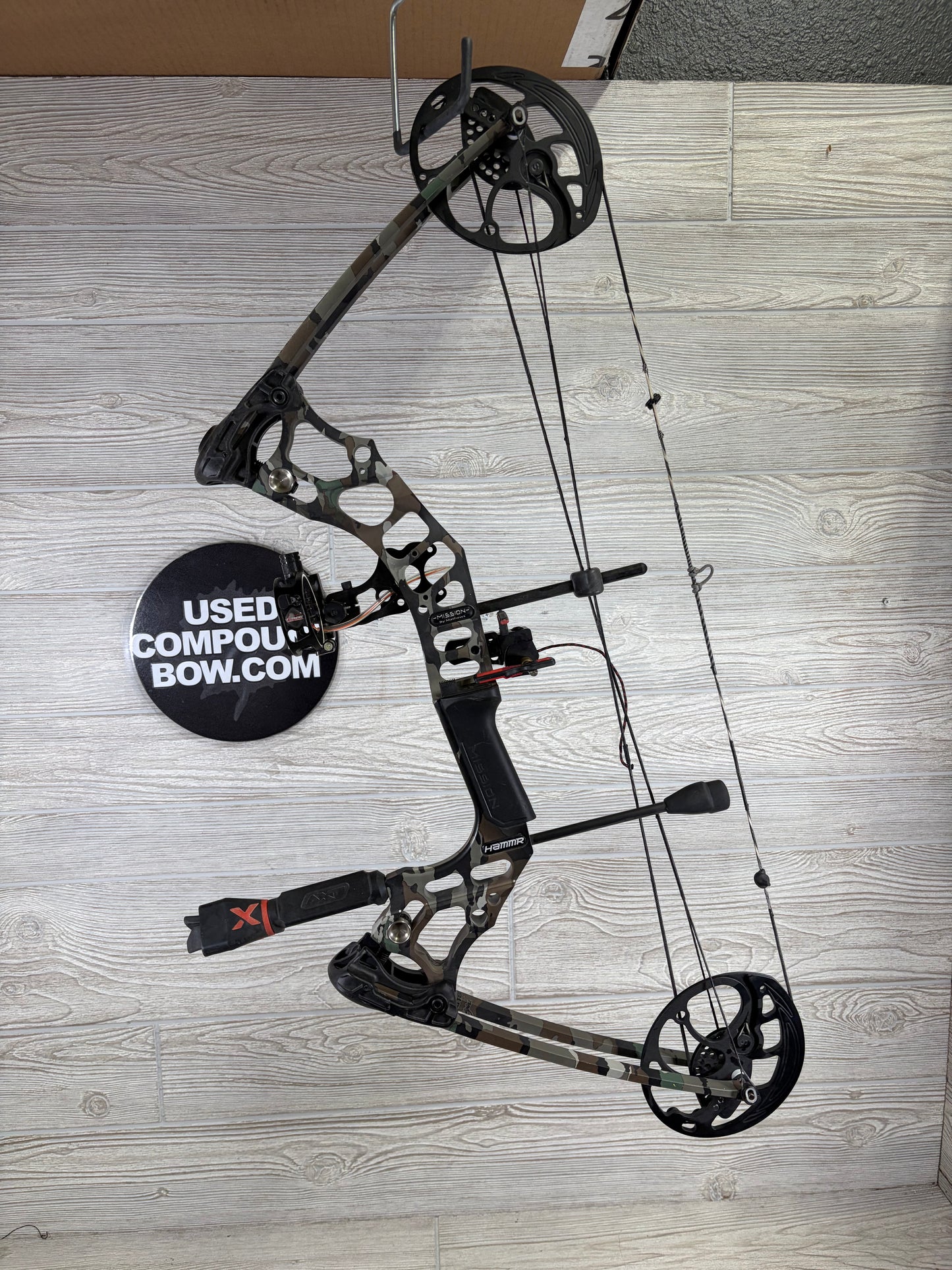 Used Mission Hammr Right Handed Camo Package