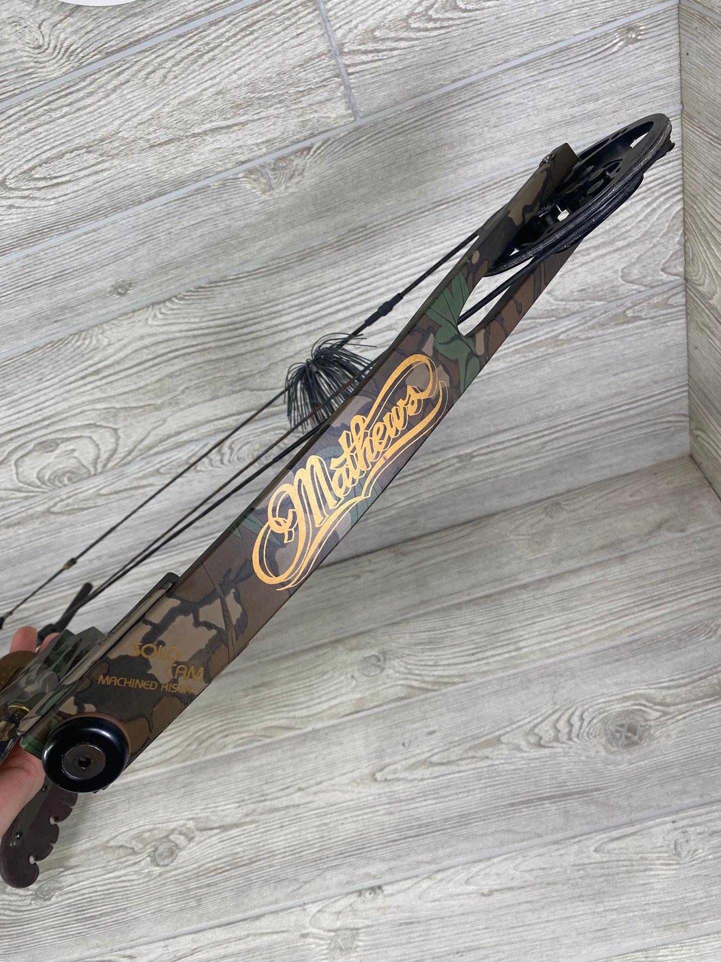 Used Mathews Conquest Light 31" 70lb Right Handed Bow Package