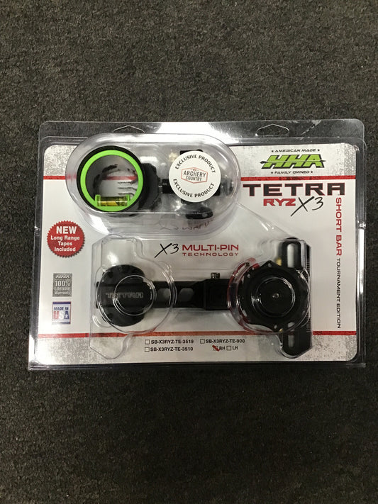Brand New HHA Tetra RYZ X3 Right Handed Dovetail W/Rechargeable Sight Light