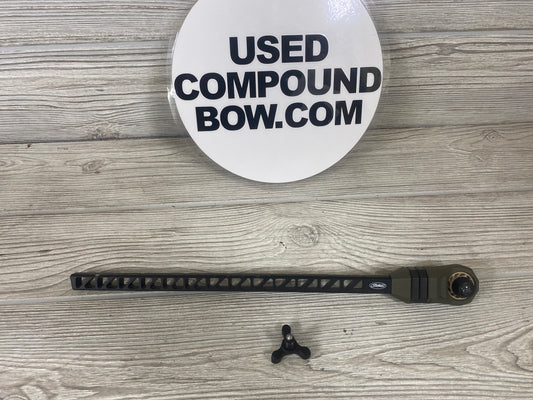 Used Mathews 12" Bridge-Lock Stabilizer Ambush Green