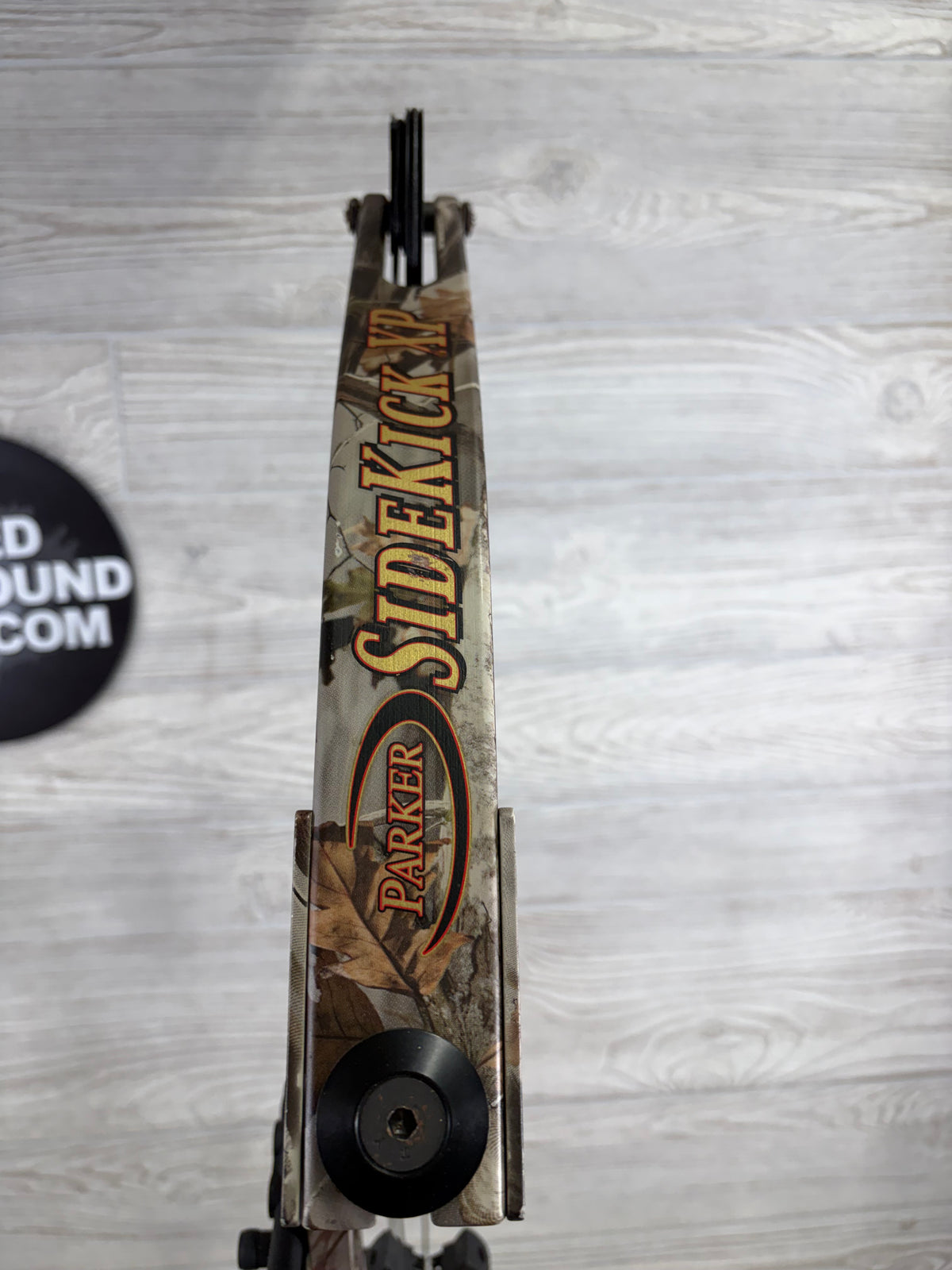 Used Parker Side-Kick XP Right Handed 18-28" 20-29lbs Camo Bow Pkg