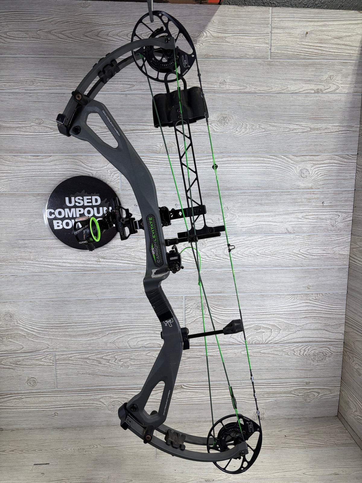Used PSE Carbon Levitate Right Hand EC2 Cam Nock On Edition Charcoal