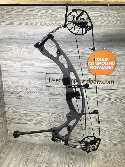 Hoyt RX-8 Left Handed Custom 40-50 lb Tombstone Riser - Elevated 2 Limbs Package