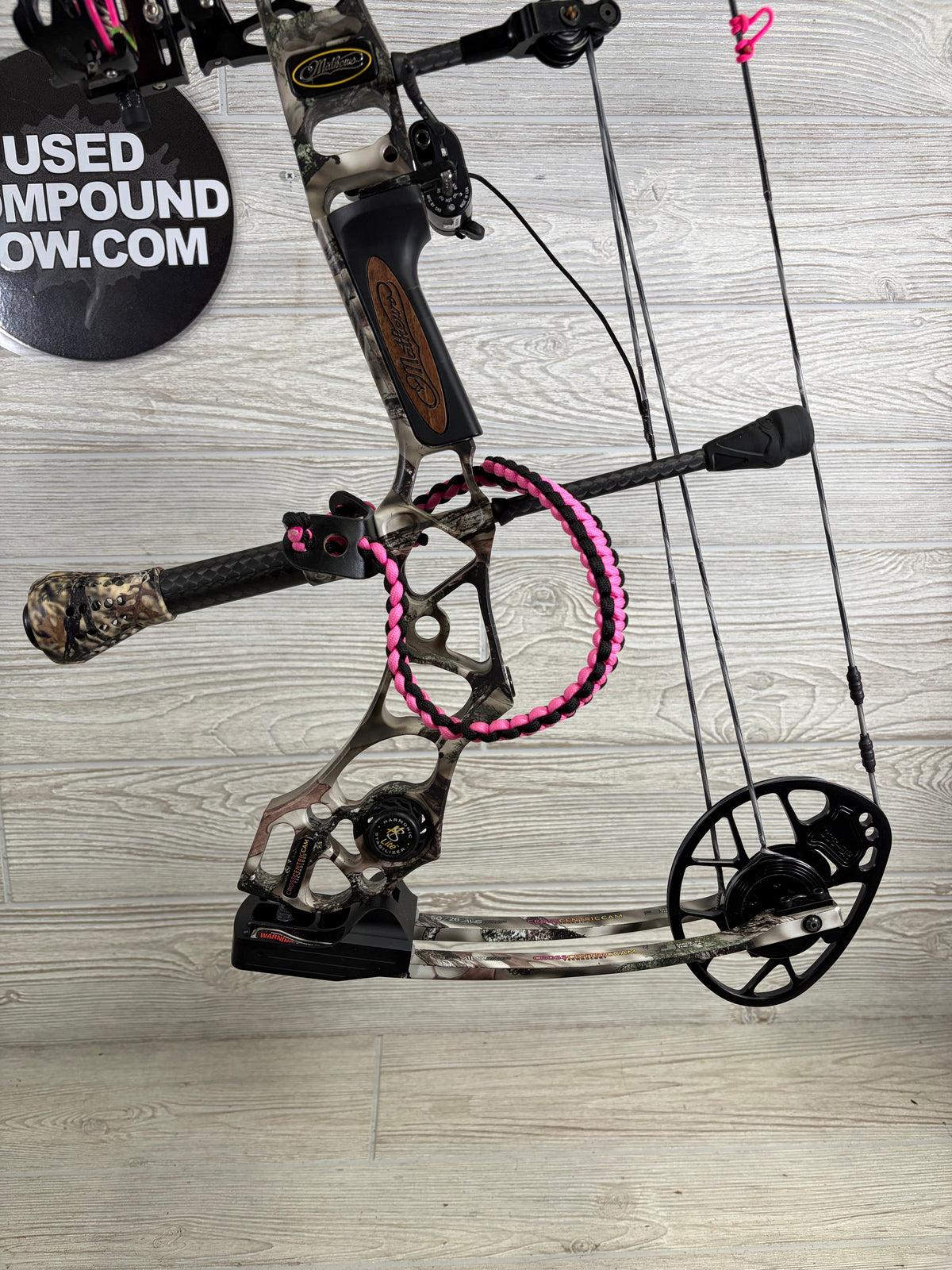 Used Mathews Avail RH Lost XD camo bow package 27" 50#