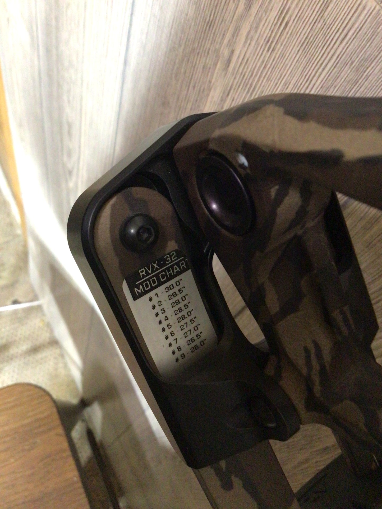 Used Prime RVX+ 32 Right Handed 70lbs Bottomland