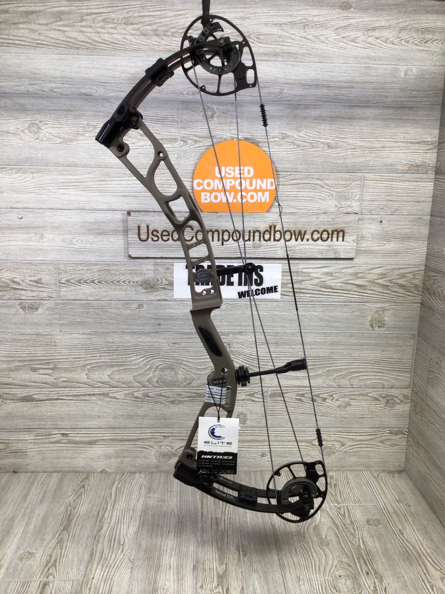 Elite HNTR33 Sienna Brown RH Bow 60-70#