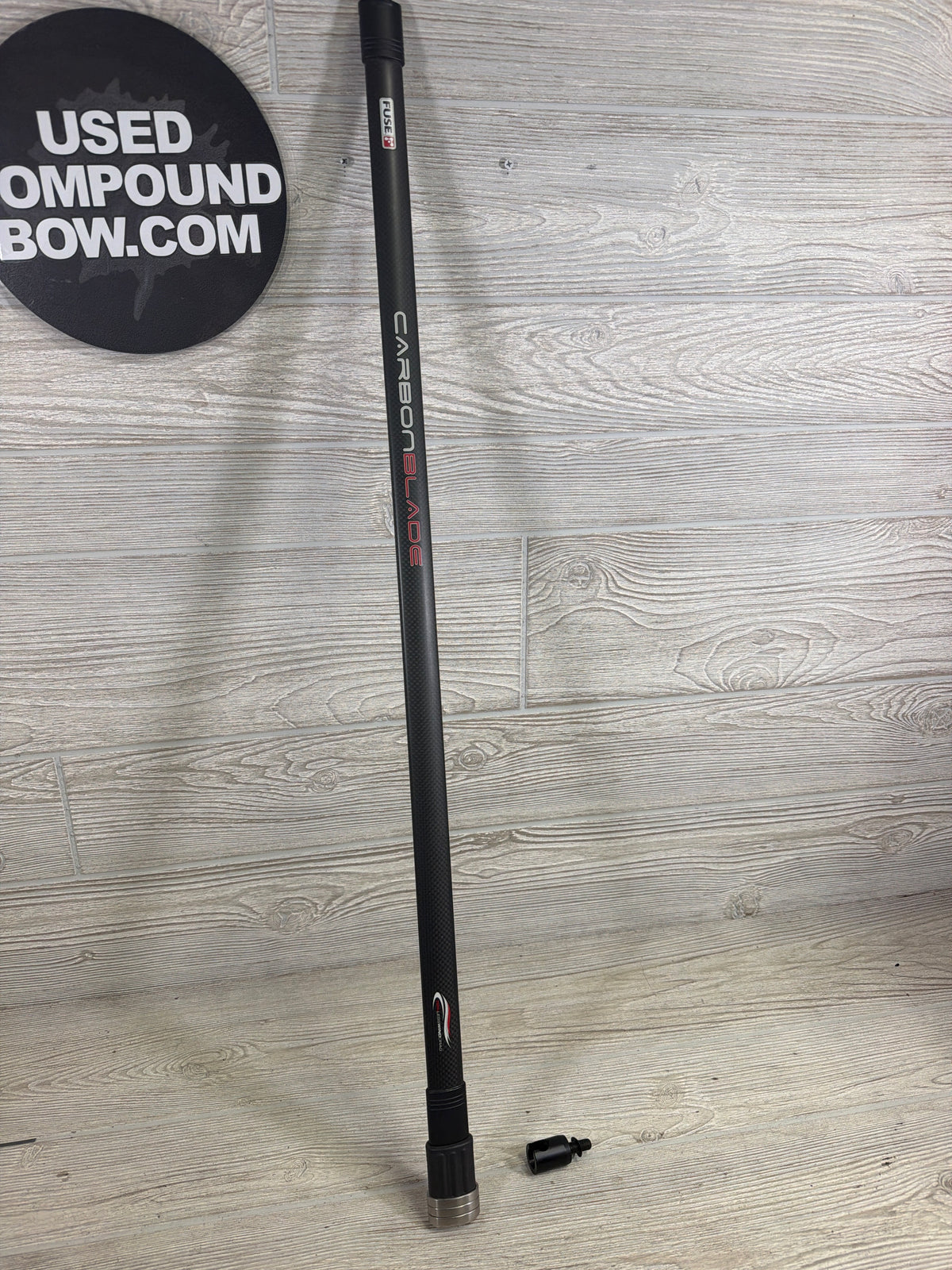 Used Fuse Carbon Blade 30" Target stabilizer W/ Doinker QD Mount