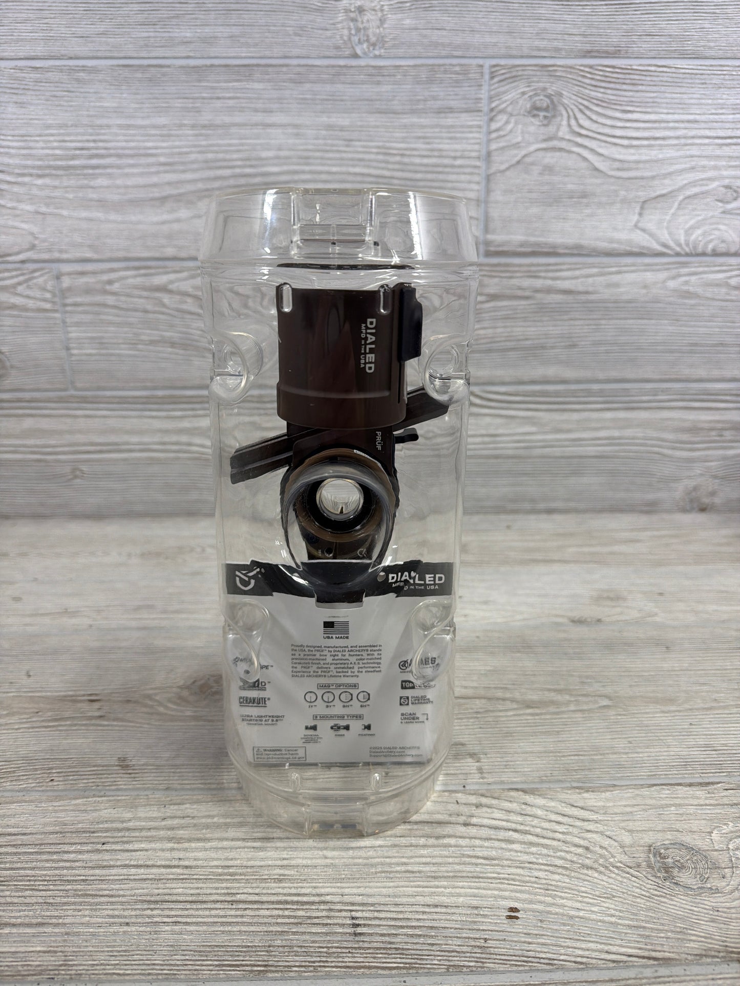 New Dialed Pruf RH 5 pin Bridge Lock Bruin