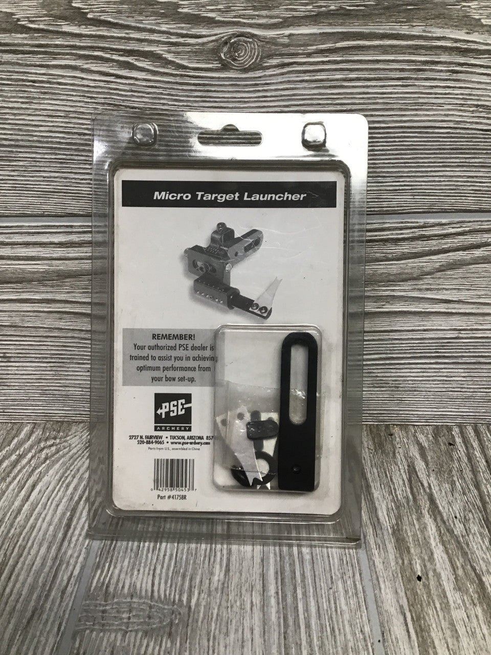 PSE Target Micro Launcher Rest - Black - Right Hand