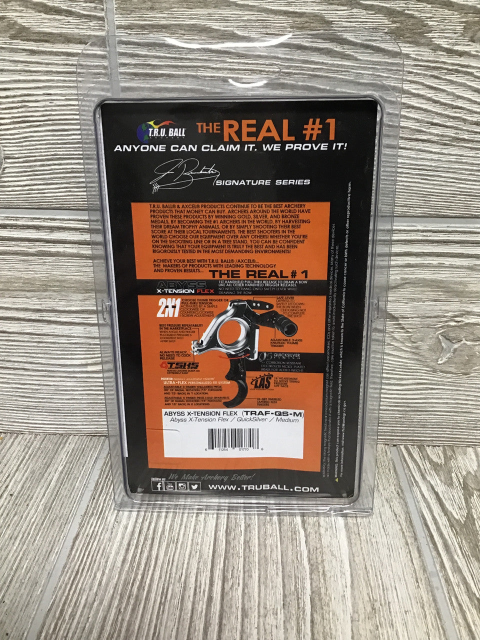 Tru Ball Abyss X-Tension Flex - Medium - Silver