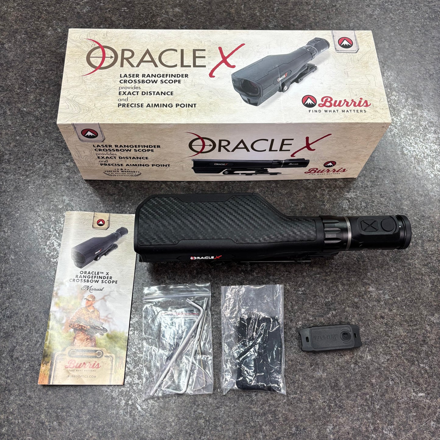 Used Burris Oracle X Crossbow Laser Rangefinding Scope