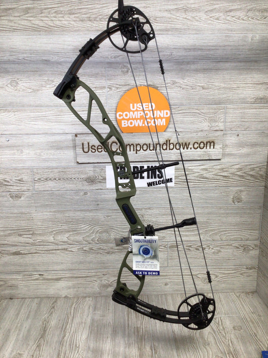 Elite Basin Right Handed Green Riser/Black 20-70lbs