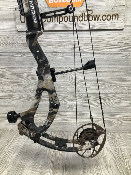 Used PSE Mach 33 DS 25.5-31" 50-60lb Right Hand Kryptek & Bronze