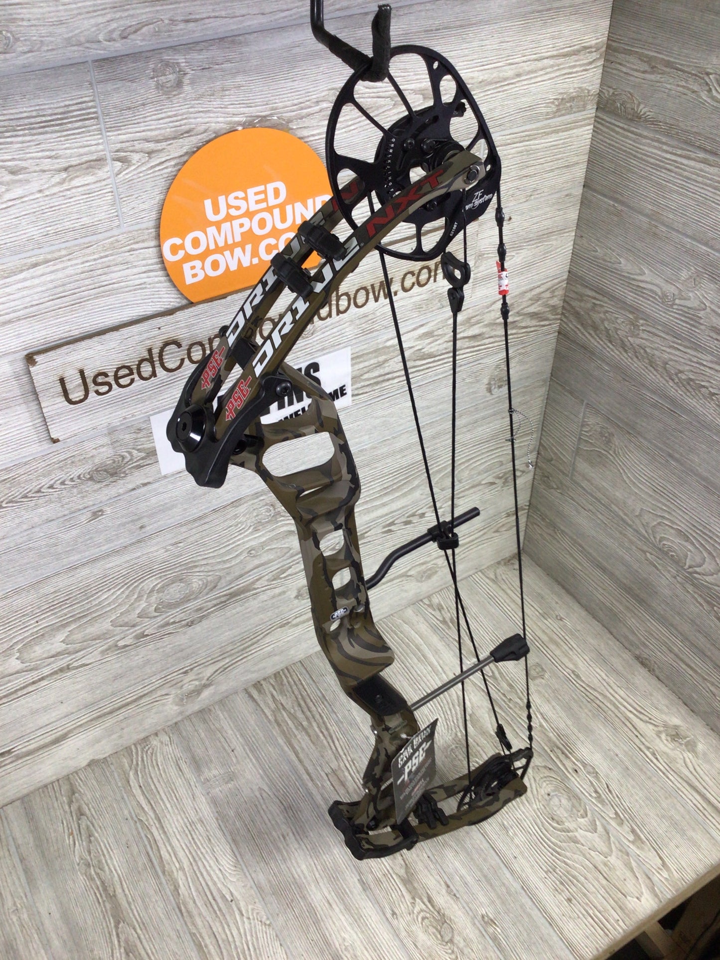 PSE Drive NXT Right Handed 24-31" 60-70lbs Bottomlands Bow