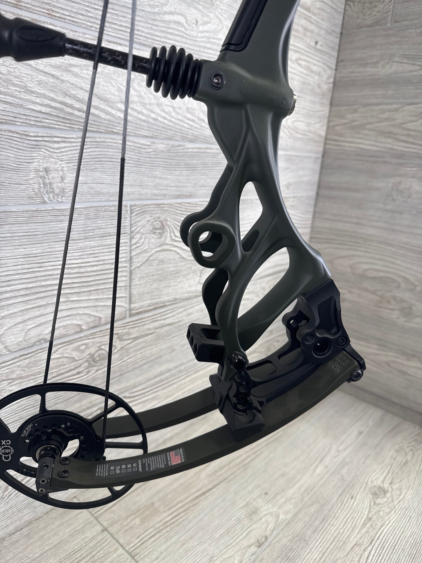 Bowtech Carbon One X 60-70# Right Hand OD Green