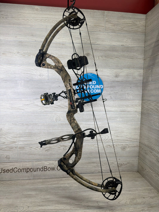 Used PSE Stealth Carbon Air 35 30.5" 70lb Right Hand Camo Bow Pkg