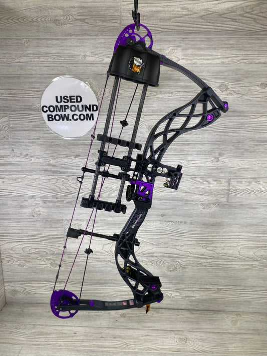 Used Bowtech Carbon Rose Right Handed Bow Pkg