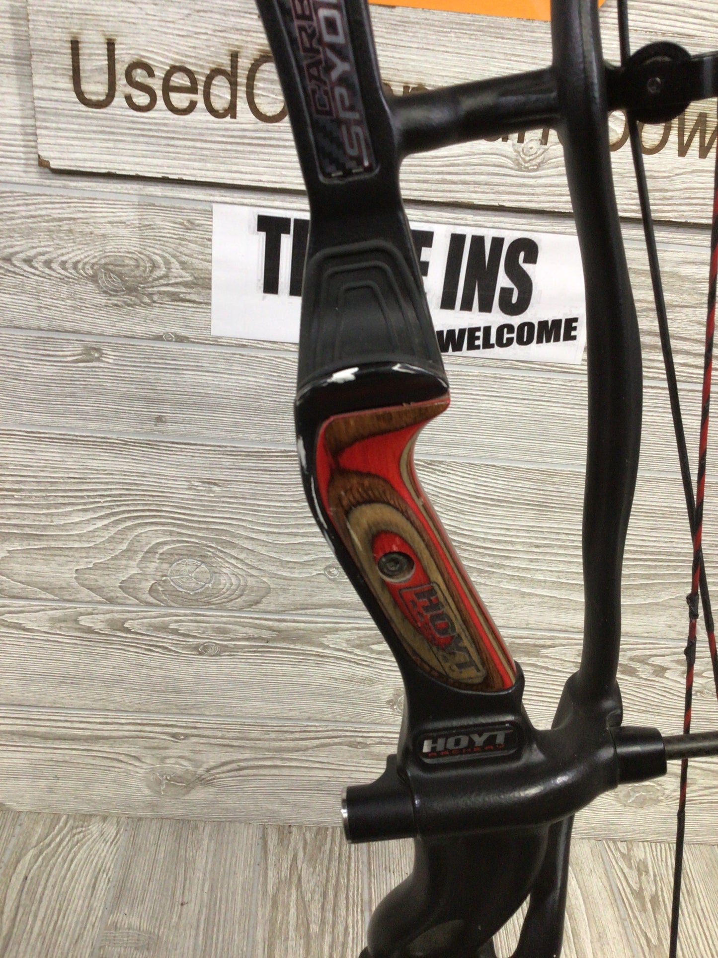 Hoyt Spyder Turbo Black/ Camo Limb Right Handed 70-80#